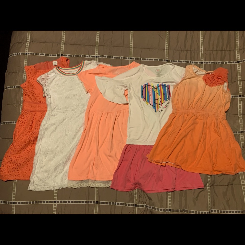 Bundle #7 of Girl's dresses size 7/8.